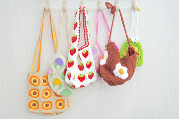 32 Free Crochet Granny Square Bag Patterns