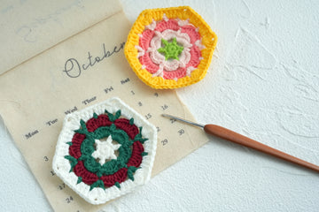 Crochet Hexagon Granny Square Pattern Free