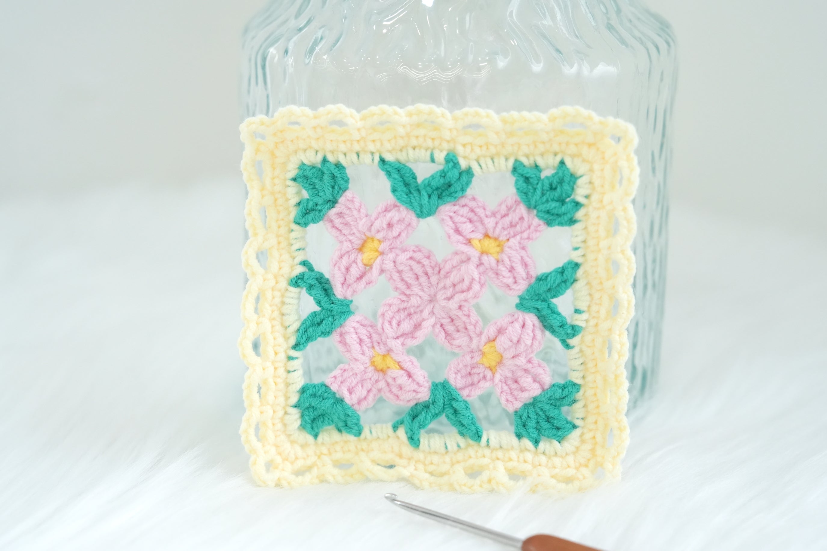 Crochet_Hydrangea_Flower_Grann