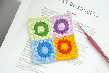 Crochet Join As You Go Granny Square Pattern Free
