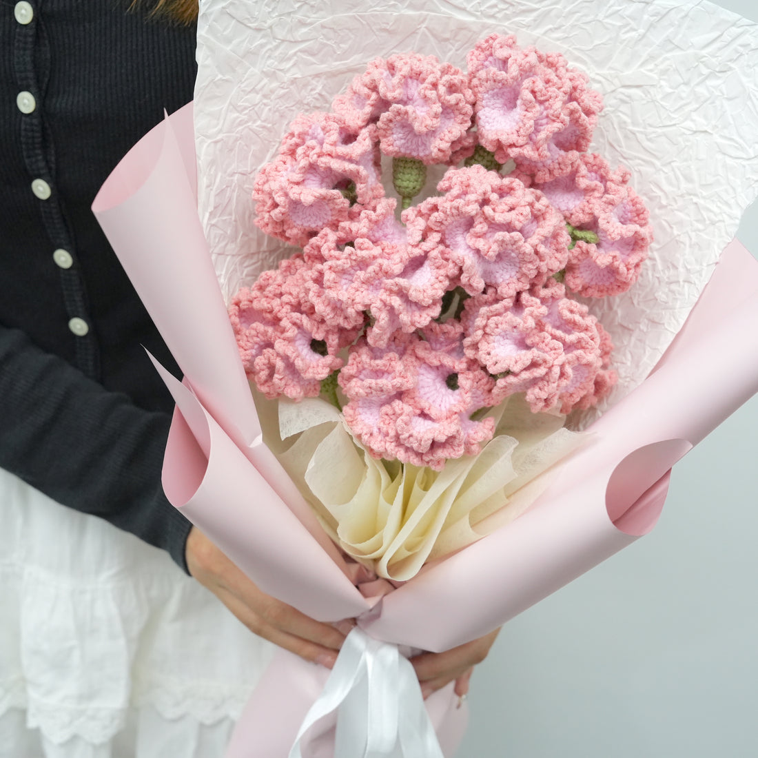 Crochet Carnation Bouquet Kits