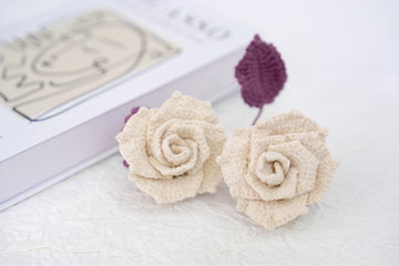 How to Crochet a Cappuccino Rose Flower