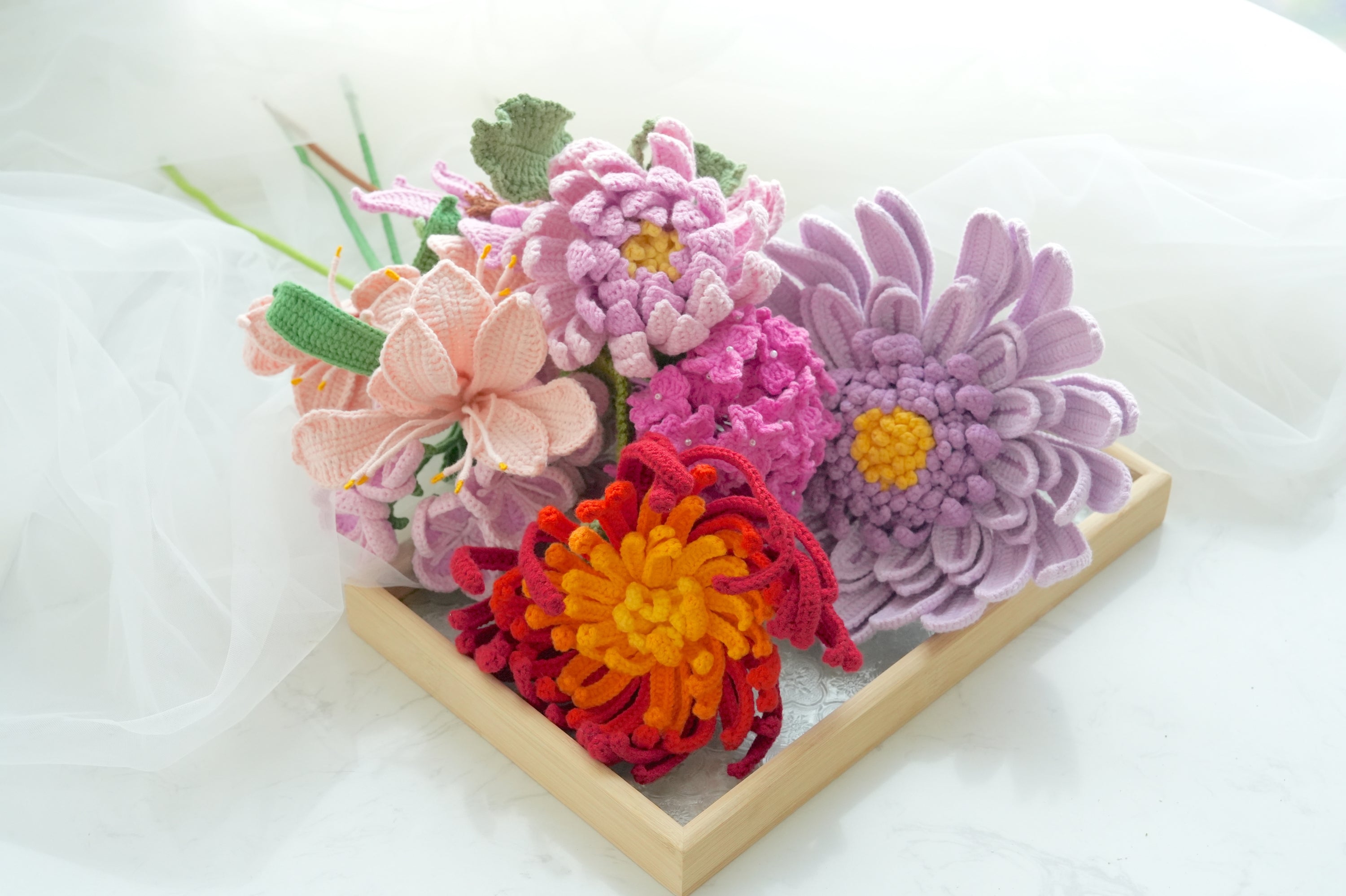 24 Large Crochet Flower Pattern Free