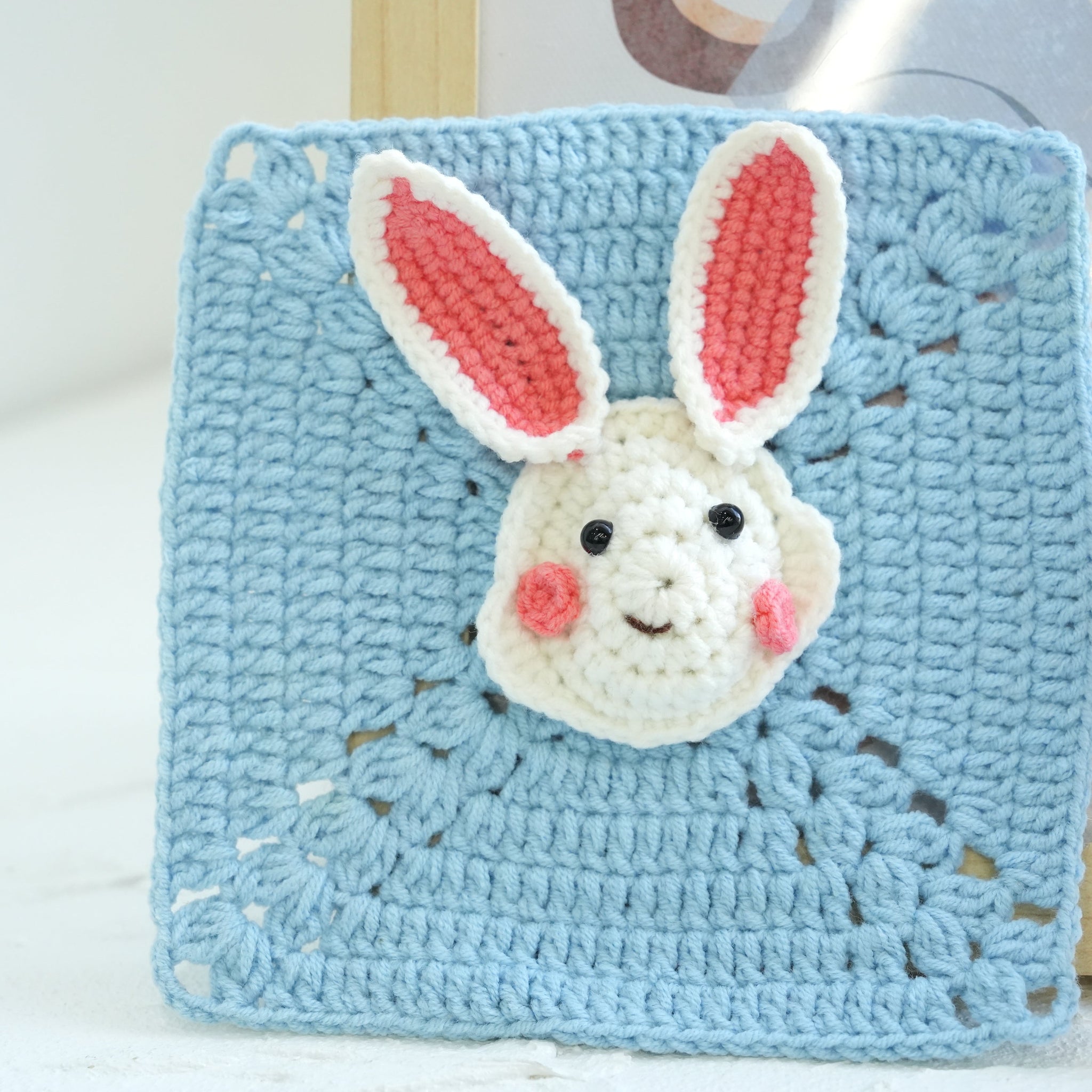 How to Crochet Animal Granny Square