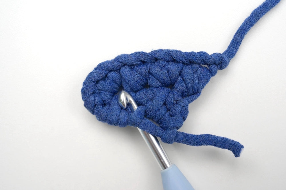 Half Double Crochet 2 Together Stitch (hdc2tog)