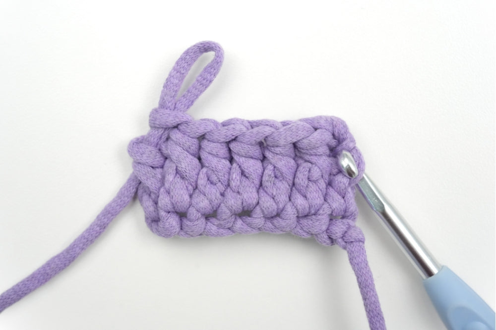 Back Post Half Double Crochet