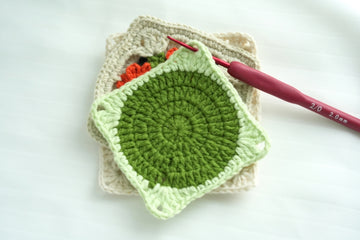 Circle Granny Square Pattern