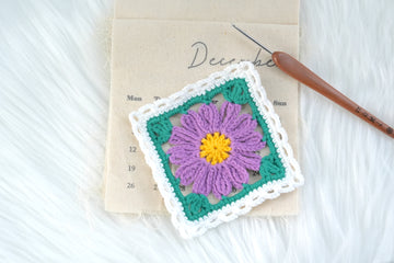 Daisy Granny Square (Style IV) Pattern