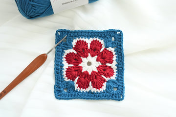 Crochet African Flower Granny Square Pattern Free