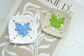 Crochet Butterfly Granny Square Pattern Free