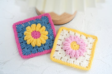 Crochet Daisy Granny Square Pattern Free