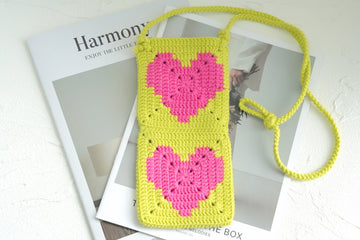 Crochet Granny Square Mini Bag