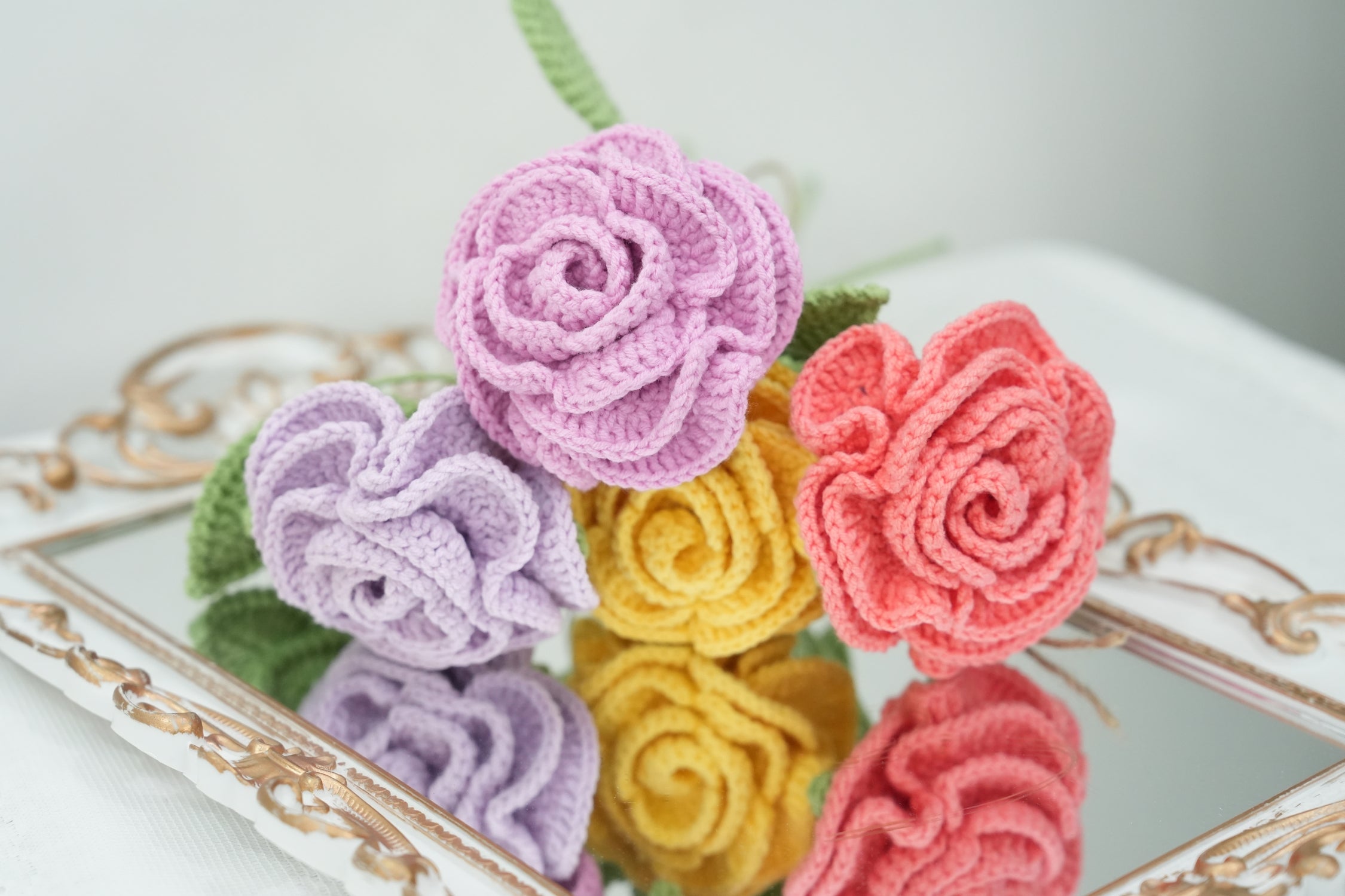 Crochet Lafitte Rose Pattern Free (PDF + Beginner Tutorial)