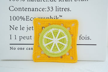 Lemon Granny Square Style II Pattern