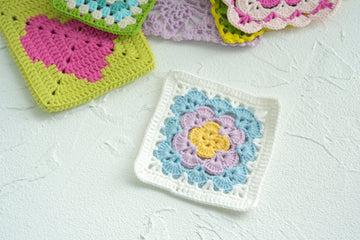 Crochet Shell Stitch Granny Square Pattern Free