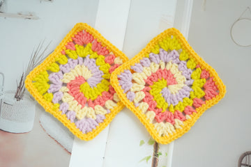 Crochet Spiral Granny Square Pattern Free