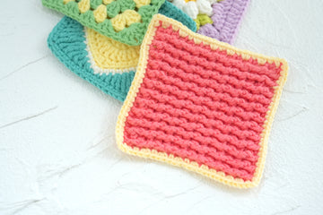 Crochet Texture Granny Square (Style Ⅲ) Pattern Free