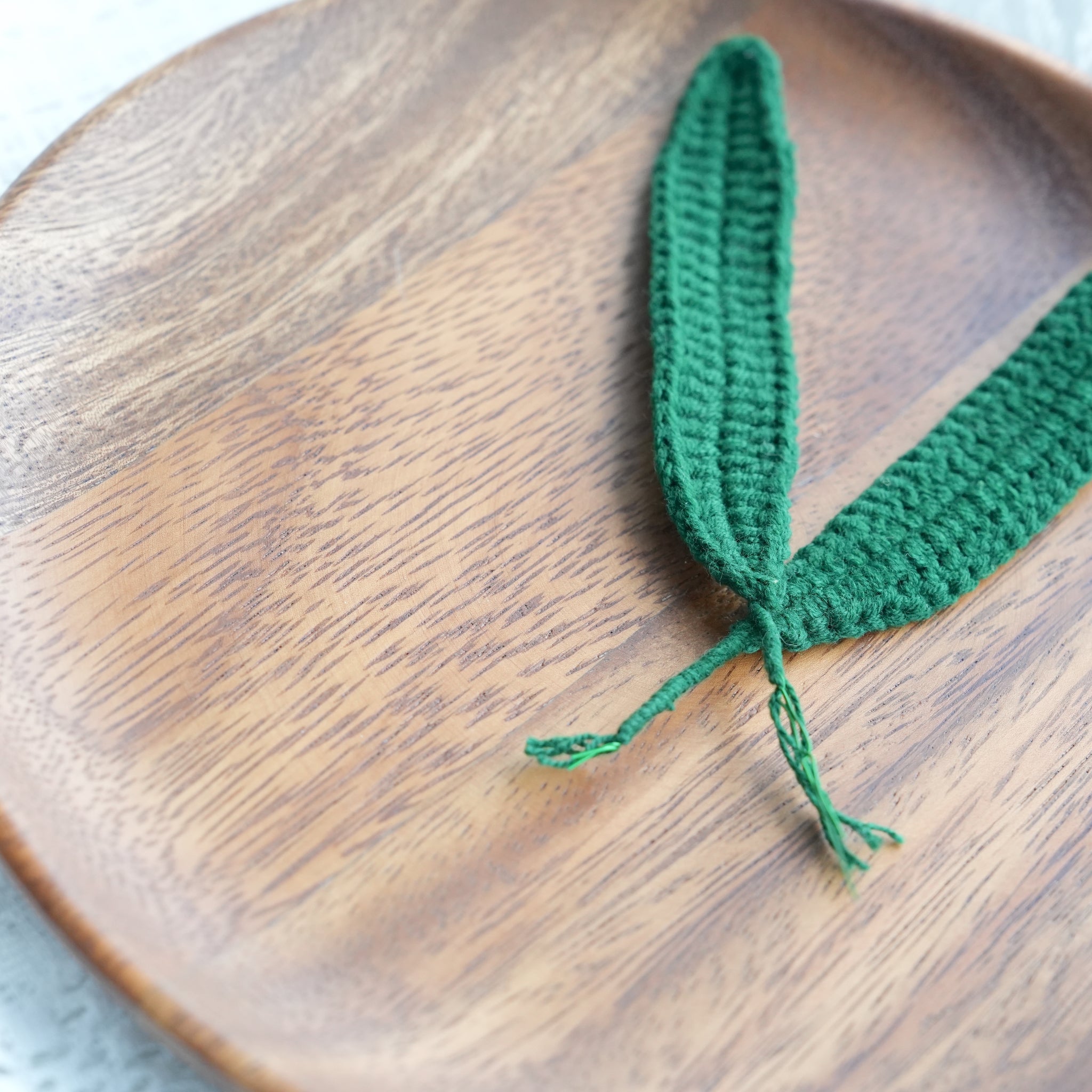 How to Crochet a Tulip Leaf