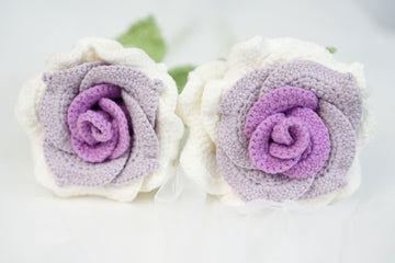 How to Crochet a  Big Thai Rose Flower (Free Pattern)