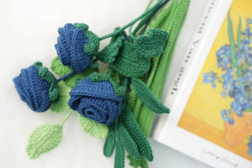 Crochet Climbing Rose Pattern Free (PDF + Beginner Tutorial)