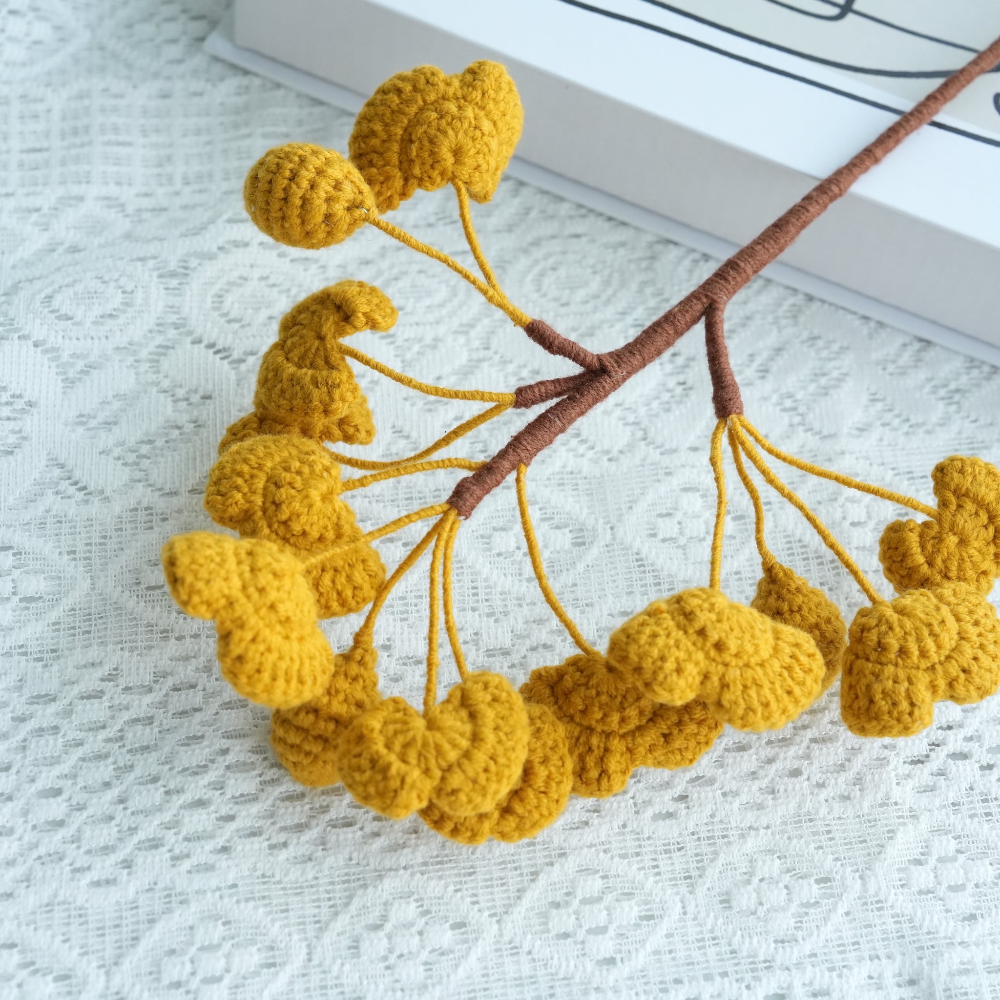 How to Crochet a Ginkgo Leaf