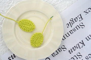 How to Crochet a Rose Leaf