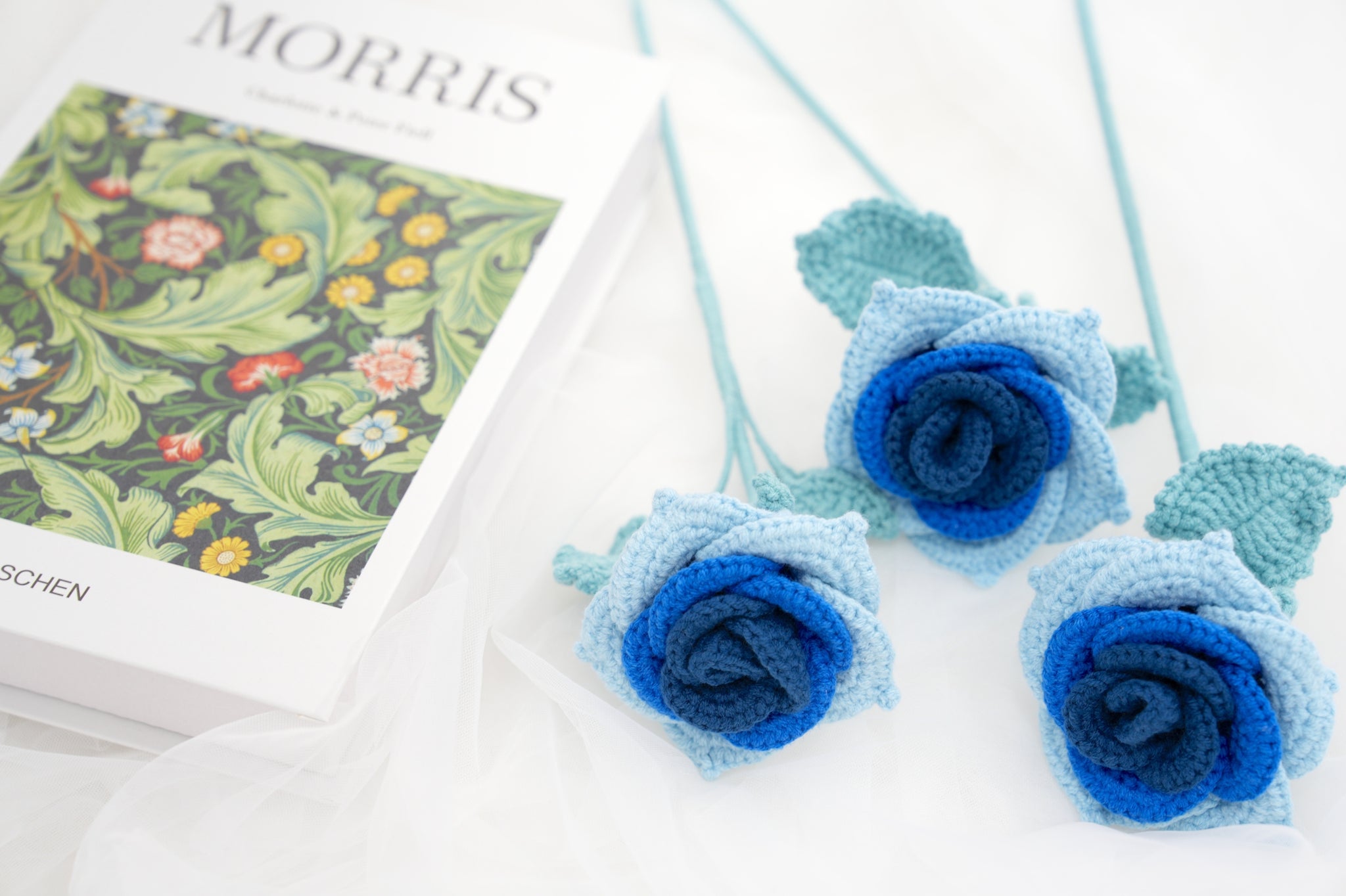 How to Crochet a Thai Rose Flower