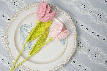 How to Crochet a Tulip Flower