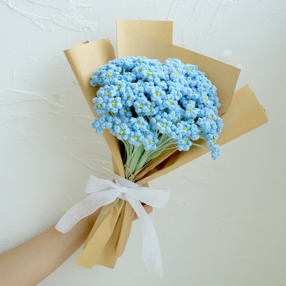 Crochet Baby's Breath Flower Bouquet Kits