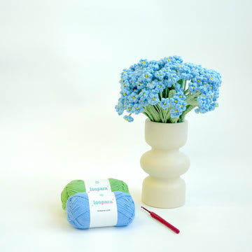 Crochet Baby's Breath Flower Bouquet Kits