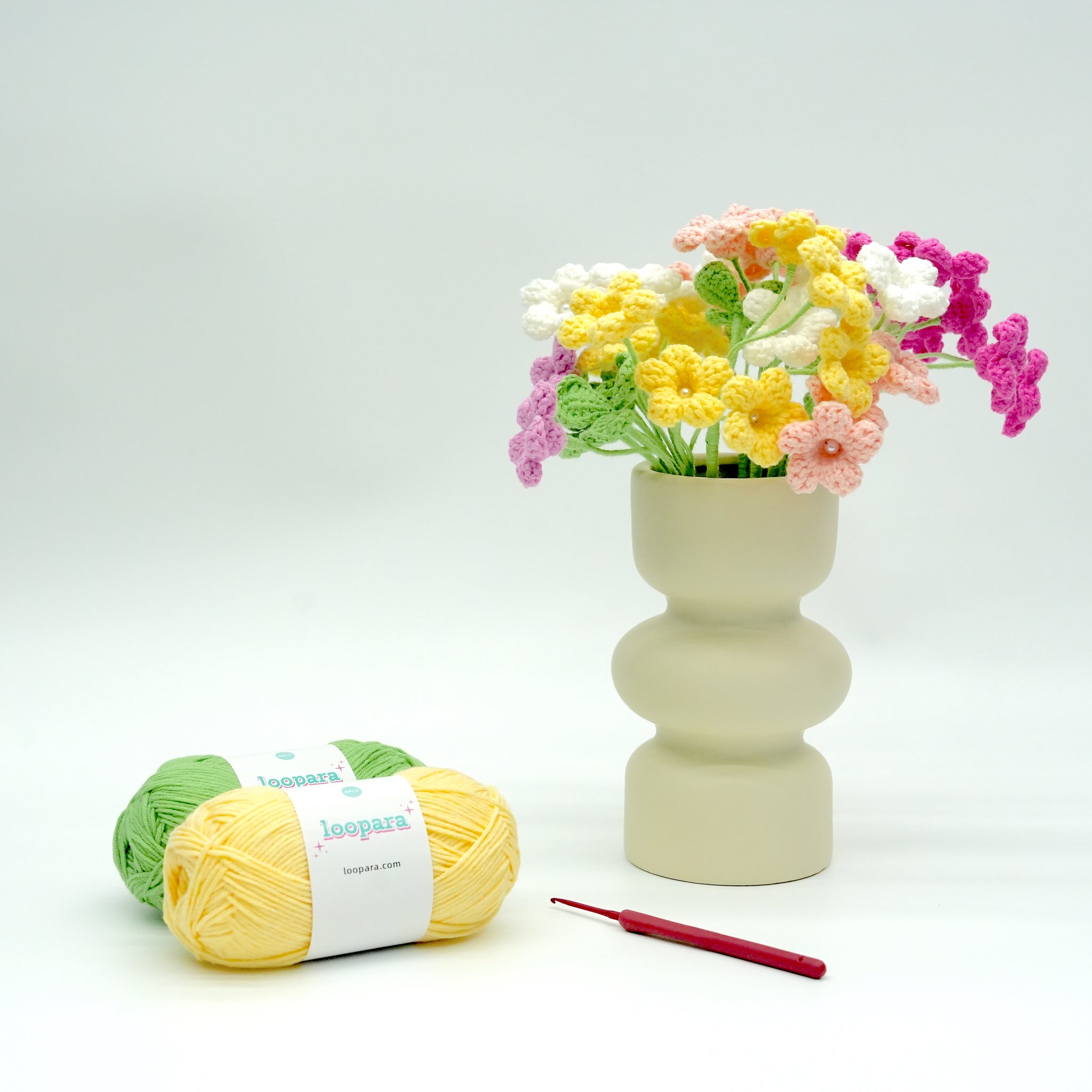 Crochet Creeping Woodsorrel Bouquet Kits