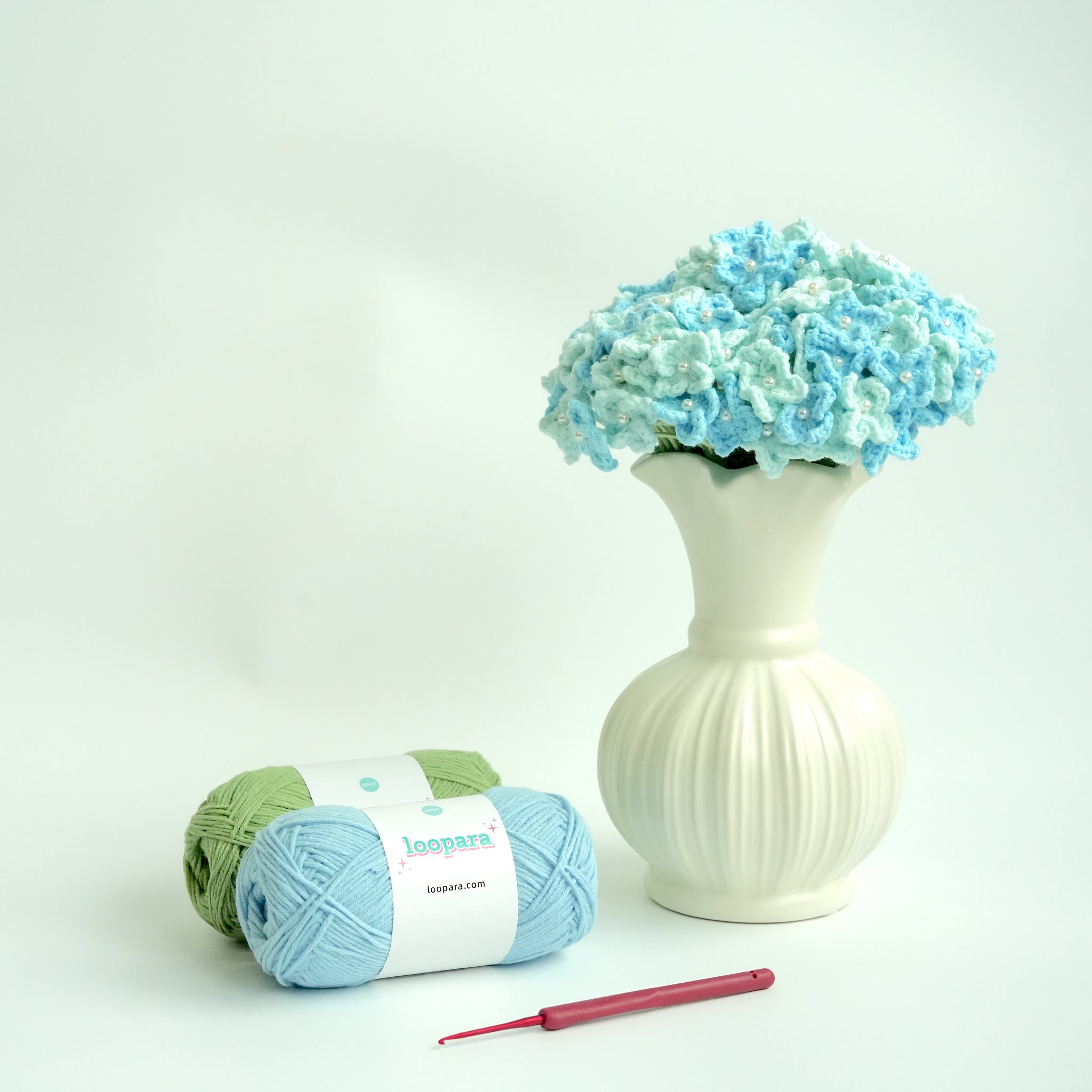 Crochet Hydrangea Bouquet Kits