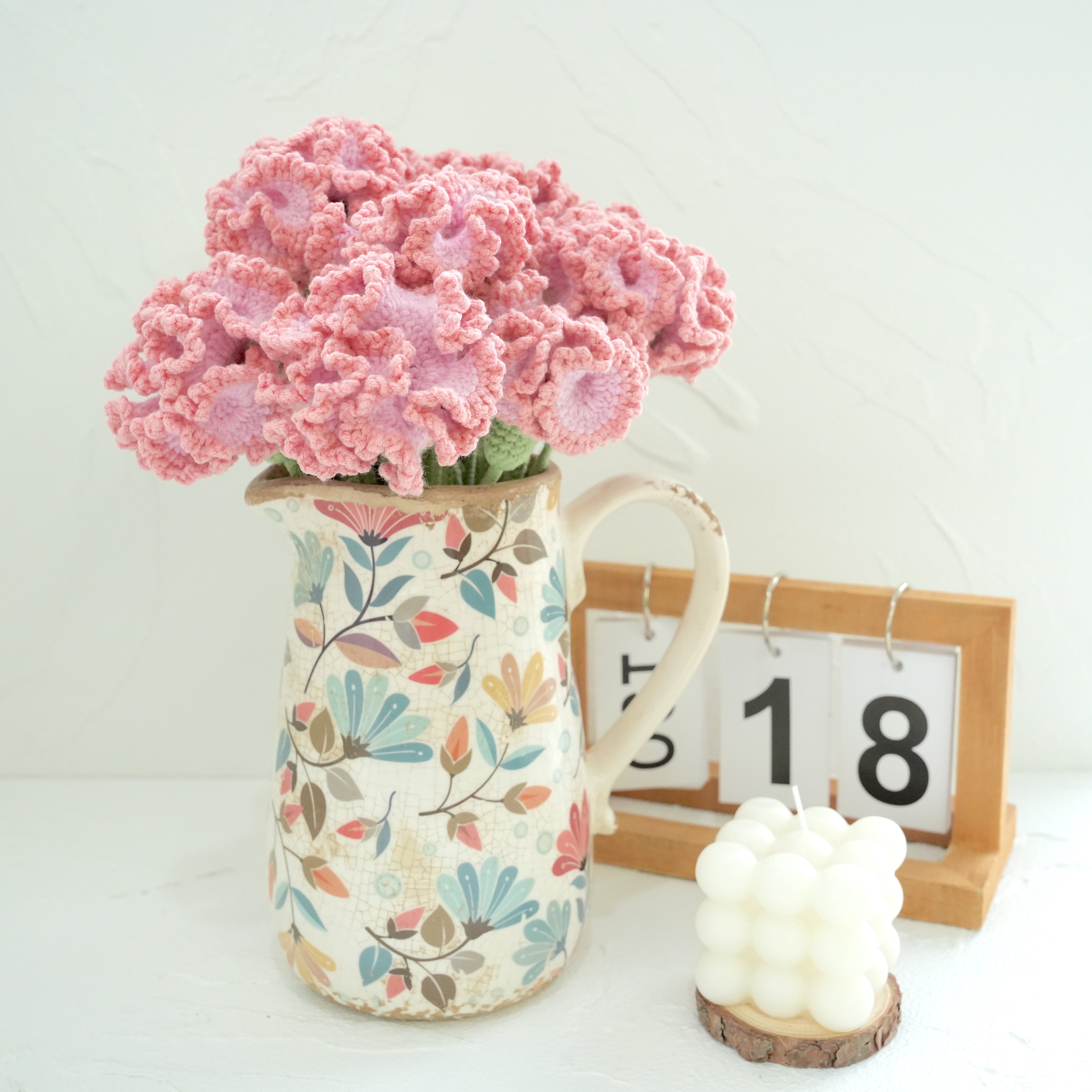 Crochet Carnation Bouquet Kits